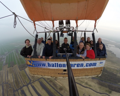 Ballonvaart uit Alphen aan den Rijn naar Kamerik